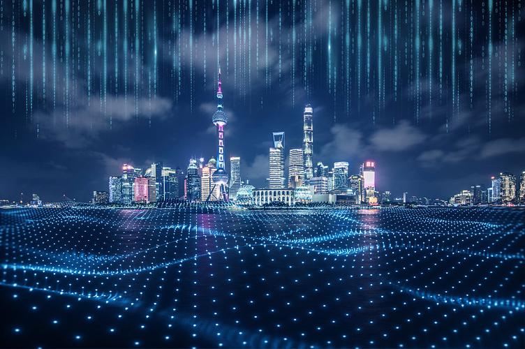 上海 5G、大数据与未来科技感的交响曲
